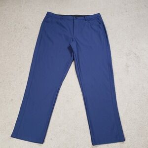 Quiksilver Pants Mens 38x31 Blue Performance Stretch Chino Straight Leg Golf